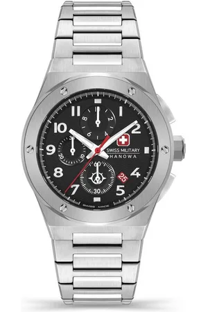 Swiss Military Hanowa Quarzuhr Quarzuhr Herrenuhr 43 Quarz Herren SMWGI2102001 - Verkäufer: ELYSEE Group