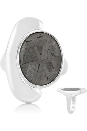 Cavill Silberring Aletai Meteorit Oval Sterling Silber Ring (1-tlg) - Verkäufer: Juwelo Deutschland GmbH
