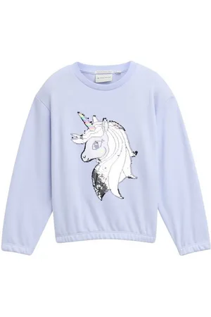 TOM TAILOR Sweatshirt Cropped Sweatshirt mit Wendepailletten - Verkäufer: