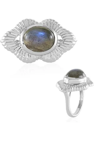 Cavill Silberring Labradorit Silber Ring, Madagaskar 4,777 ct (1-tlg) - Verkäufer: Juwelo Deutschland GmbH
