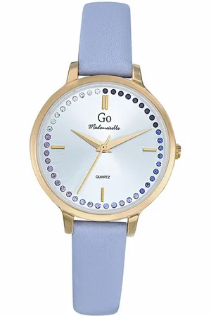 GO Girl Only Quarzuhr Leder Damen Uhr Analog, (Analoguhr), Damenuhr Lederarmband , rund, mittel (ca. 32mm) - Verkäufer: Fit4Style Silberschmuck - IMPPAC