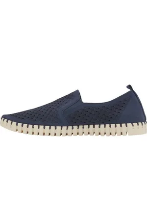 Ilse Jacobsen TULIP140MEN Slipper Dehnbare Mikrofaser mit Lasercut, Naturkautschuksohle, Polsterung - Verkäufer: GoJungo GmbH