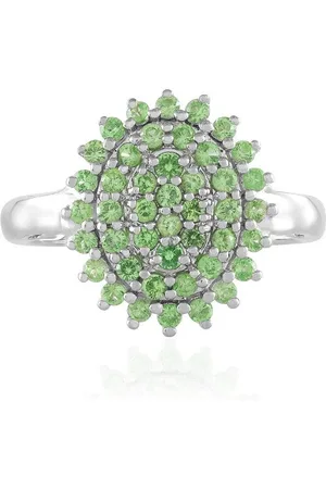 Cavill Silberring Kenia Tsavorit Sterling Silber Ring (1-tlg) - Verkäufer: Juwelo Deutschland GmbH