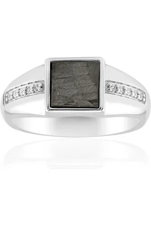 Cavill Silberring Aletai Meteorit Sterling Silber Ring (1-tlg) - Verkäufer: Juwelo Deutschland GmbH