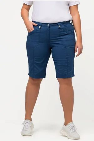 Ulla Popken Funktionshose Cargo-Bermuda Komfortbund 4-Pocket-Schnitt - Verkäufer: Popken Fashion Group