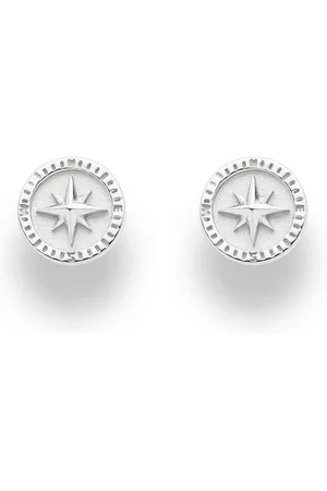 DUR Ohrring-Set Schmuck: Ohrring, Ohrstecker "Kompassrose 2.0" 10 mm, 925er Sterli - Verkäufer: Strandsandschmuck