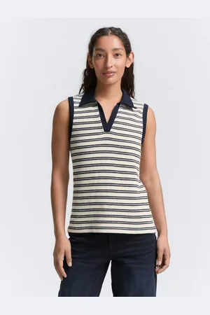 TOM TAILOR Trägertop Stricktop mit Polokragen - Verkäufer: