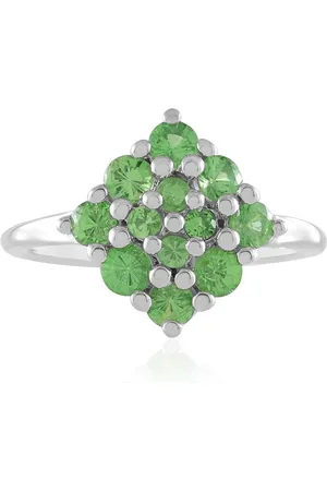 Cavill Silberring Tansanischer Tsavorit Sterling Silber Ring (1-tlg) - Verkäufer: Juwelo Deutschland GmbH