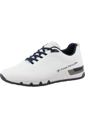 TOM TAILOR Keilsneaker, Freizeitschuh, Halbschuh, Schnürschuh mit Logoschriftzug