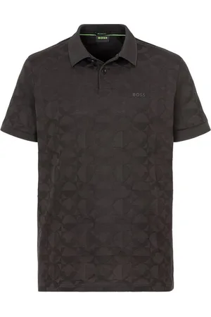 HUGO BOSS Poloshirt Pirax Striped in dezentem Muster