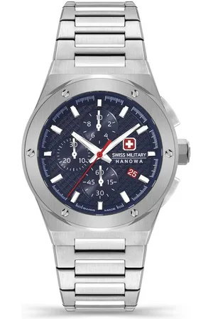 Swiss Military Hanowa Quarzuhr Quarzuhr Herrenuhr 43 Quarz Herren SMWGI2101702 - Verkäufer: ELYSEE Group
