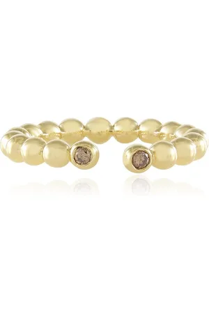 Cavill Diamantring Champagner-Diamant-Ring aus vergoldetem Silber (1-tlg) - Verkäufer: Juwelo Deutschland GmbH