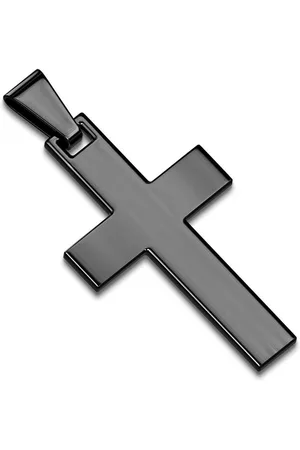 Bungsa Anhänger Set Anhänger Kreuz aus Edelstahl Unisex (1-tlg), Pendant Halsketten - Verkäufer: