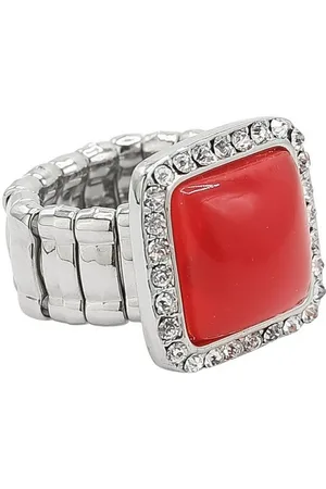 Alessandro Fingerring Bling Red