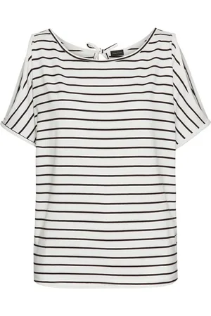 Laura Scott T-Shirt mit Cut-Out Effekt an den Schultern