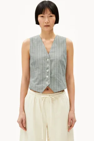 Armedangels Blouson SINERIAA STRIPED Damen Weste aus Bio-Baumwolle (1-St) Regular Fit - Verkäufer: