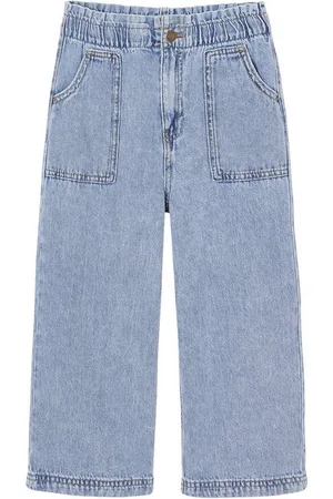 Vertbaudet 7/8-Caprijeans Weite Mädchen Jeans im Worker-Style - Verkäufer: