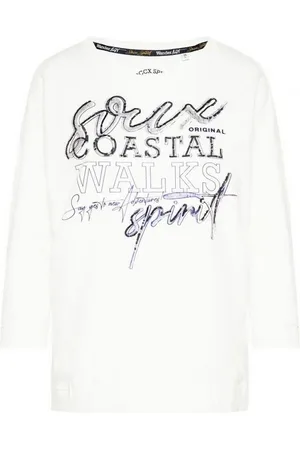 Soccx Sweatshirt Pullover WANDERLUST Sweatshirt mit 3/4 Ärmeln (1-tlg) - Verkäufer: fashioncore
