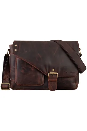 STILORD Laptoptasche "Tim" Messenger Bag Leder - Verkäufer: Leder