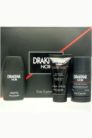 GUY LAROCHE Duft-Set Drakkar Noir Set - EDT 50 ml + SG 50 ml + DS 75 g - Verkäufer: RedZilla