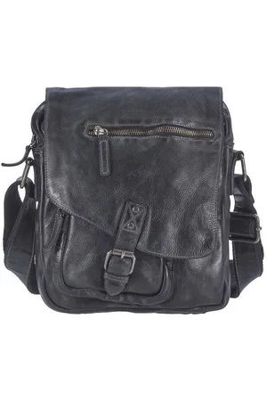 Greenburry Umhängetasche Vintage Washed, Schultertasche 25x28cm, Messengerbag, Herrentasche, weiches Leder - Verkäufer: Ordnung und mehr