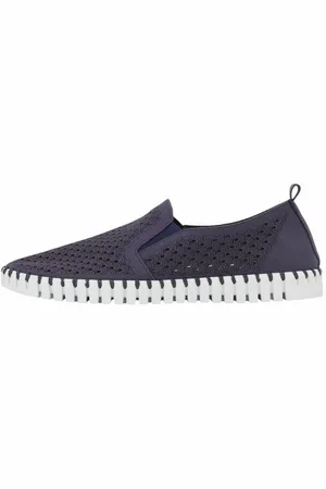Ilse Jacobsen TULIP140MEN Slipper Dehnbare Mikrofaser mit Lasercut, Naturkautschuksohle, Polsterung - Verkäufer: GoJungo GmbH