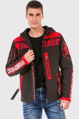 Cipo & Baxx Parka Jacke im modernen Look