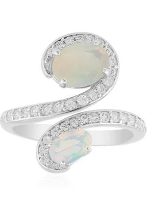 Cavill Silberring Welo Opal & Zirkon Silber Ring (1-tlg) - Verkäufer: Juwelo Deutschland GmbH