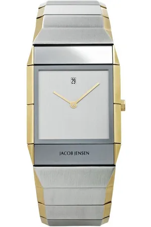 Jacob Jensen Quarzuhr Herren Armbanduhr SAPPHIRE SERIES 553 bicolor B. 30 mm - Verkäufer: bellambiente