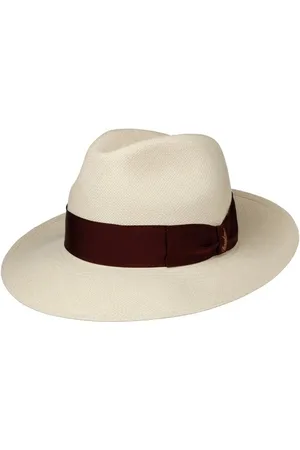 Borsalino Sonnenhut (1-St) Panamastrohhut mit Ripsband, Made in Italy - Verkäufer: Hutshopping