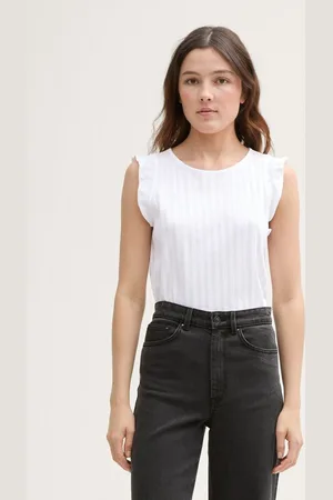 TOM TAILOR Trägertop Loose Fit Pointelle Top - Verkäufer: TOM TAILOR