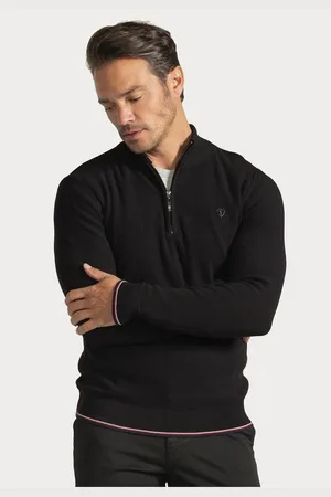 Sir Raymond Strickpullover Pulses (1-tlg) mit Stehkragen
