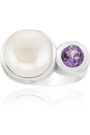 Cavill Silberring Weißer Perlen-Amethyst-Silberring (1-tlg) - Verkäufer: Juwelo Deutschland GmbH
