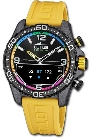 Lotus Multifunktionsuhr Kunststoff Herren Uhr Armbanduhr, (Multifunktionsuhr), Herrenuhr Kunststoffarmband , rund, groß (ca. 45mm) - Verkäufer: Fit4Style Silberschmuck - IMPPAC