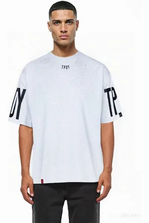 Trueprodigy Oversize-Shirt Viktor Logoprint Rundhals dicker Stoff - Verkäufer: