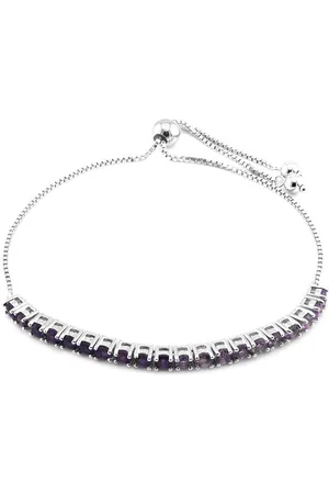 Cavill Silberarmband Schickes verstellbares Amethyst-Silber-Armband (1-tlg) - Verkäufer: Juwelo Deutschland GmbH