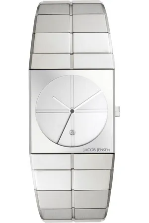 Jacob Jensen Quarzuhr Herren Armbanduhr ICON SERIES 212 silberfarbend B. 30 mm - Verkäufer: bellambiente