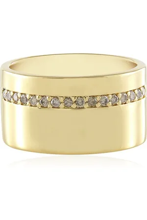 Cavill Diamantring Schicker Schokoladen-Diamant-Ring aus vergoldetem Silber (1-tlg) - Verkäufer: Juwelo Deutschland GmbH