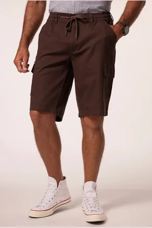 JP 1880 Bermudas Bermuda Leinenoptik Cargotaschen Elastikbund - Verkäufer: Popken Fashion Group