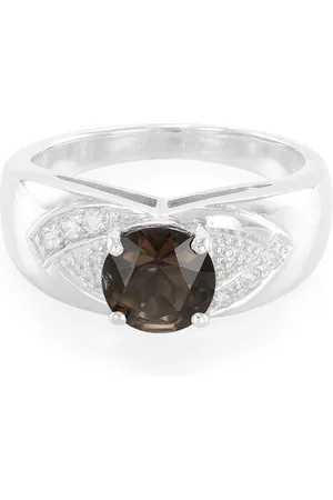 Cavill Silberring Rauchquarz Sterling Silber Herrenring (1-tlg) - Verkäufer: Juwelo Deutschland GmbH