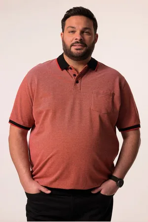 Men Plus Poloshirt Men+ Poloshirt Halbarm Bauchfit Piqué bis 8 XL - Verkäufer: Popken Fashion Group