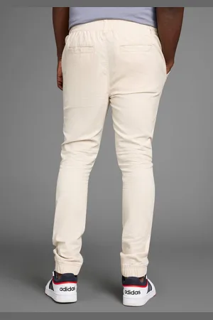 DELMAO Leinenhose Leinenhose mit Kordelzug