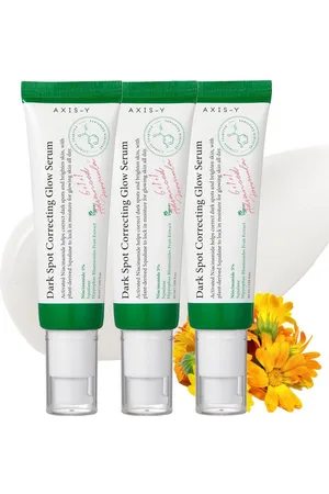 AXIS-Y Anti-Falten-Serum Dark Spot Correcting Glow Serum 5 % Niacinamide Hyperpigmentierung, 3-tlg., Aufhellung, Dunkle Flecken, Falten, Flüssigkeitszufuhr - Verkäufer: P-Beauty