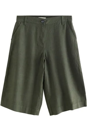 Next Shorts Lange Jeansshorts mit hohem Leinenanteil (1-tlg) - Verkäufer: Germany GmbH