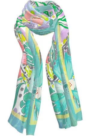 Bianca Modetuch SILBA, in sommerlichem Allover-Muster - Verkäufer: