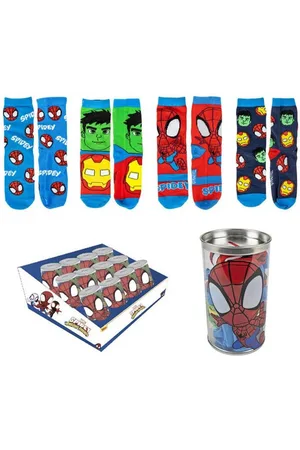 Disney Socken Socken Pack 4 Teile Spidey (Set) - Verkäufer: Diademita