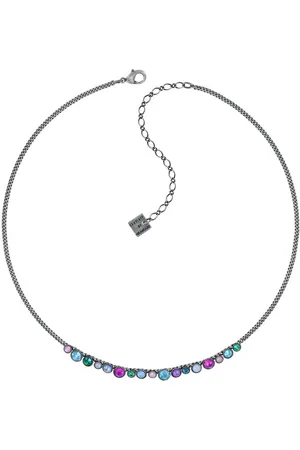 Konplott Collier Kette Collier Water Cascade Glam Multi antik Silber - Verkäufer: MST Frieling