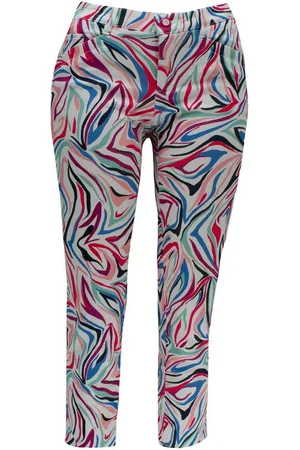 Alberto Golfhose 26327362 Damen Golfhose JANA-CR - Fancy Summer Print WR - Verkäufer: APPAREL PARTNERS