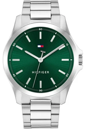 Tommy Hilfiger Quarzuhr BRUCE 1710672, Armbanduhr, Herrenuhr, Edelstahlarmband, analog