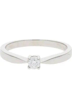 JuwelmaLux Fingerring Ring 585/000 (14 Karat) Weißgold mit Brillant JL10-07-0562 (kein Set, 1-tlg) - Verkäufer: Juwelier-Bacak
